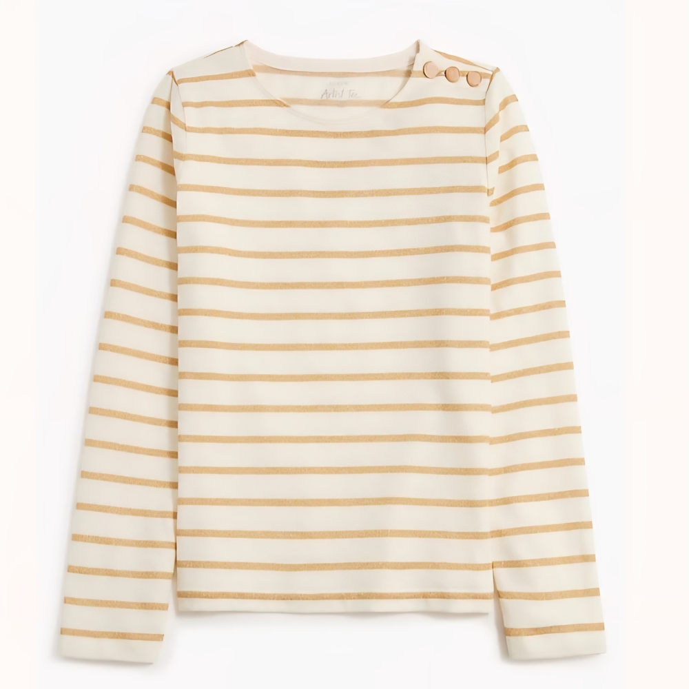 J. Crew Artist Long Sleeve Tshirt
